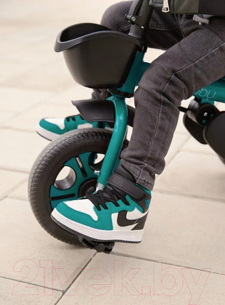 Изображение товара Трехколесный велосипед с ручкой Amarobaby Legend / AB23-36LG/00 (зеленый)