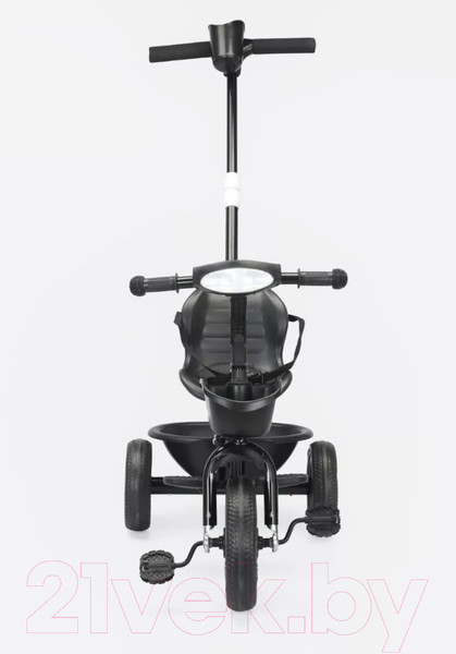 Изображение товара Трехколесный велосипед с ручкой Amarobaby Legend / AB22-36LG/09 (черный)