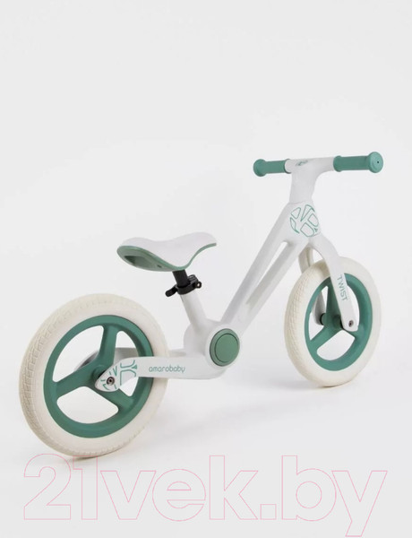 Изображение товара Беговел Amarobaby Twist / AB23-34TW/0013 (белый/зеленый)