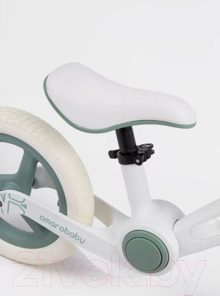 Изображение товара Беговел Amarobaby Twist / AB23-34TW/0013 (белый/зеленый)
