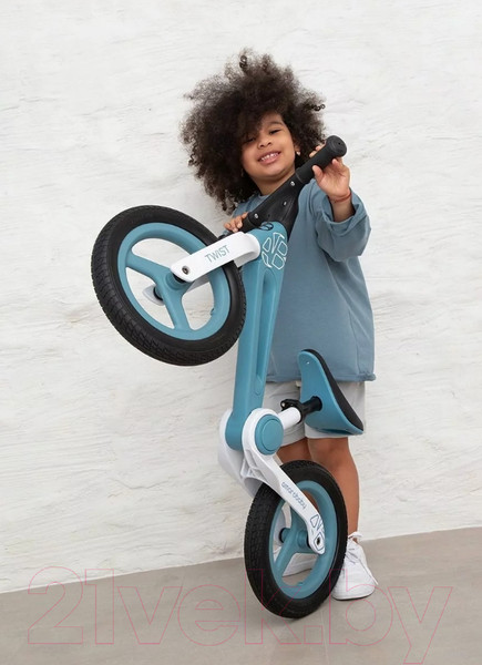 Изображение товара Беговел Amarobaby Twist / AB23-34TW/2000 (синий/белый)