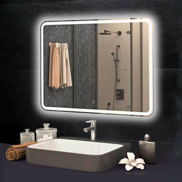 Изображение товара Зеркало Axus Relax 80x60 Стандарт (с подогревом)