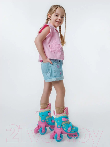 Изображение товара Роликовые коньки Amarobaby Blow / AB23-35BL/061904-29 (р.29-32, розовый/голубой/желтый)