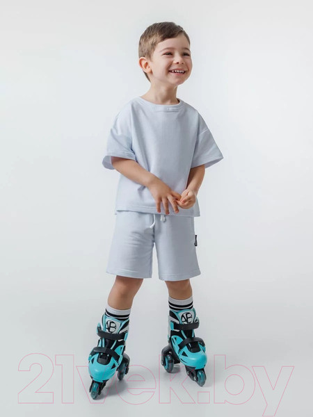 Изображение товара Роликовые коньки Amarobaby Blow / AB23-35BL/092011-25 (р.25-28, черный/синий/серый)