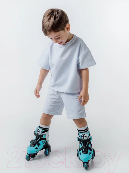Изображение товара Роликовые коньки Amarobaby Blow / AB23-35BL/092011-25 (р.25-28, черный/синий/серый)