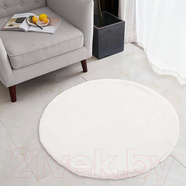 Изображение товара Коврик Sofi de Marko Camilla Круглый 150см / КВ-Км14-150Д (белый)