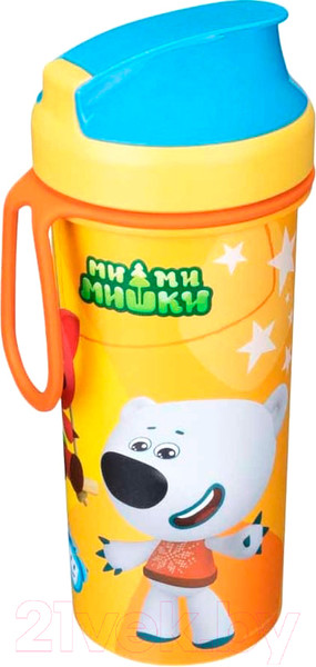 Изображение товара Бутылка для воды Ми-ми-мишки 431331208 (оранжевый)