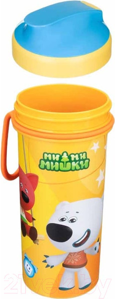 Изображение товара Бутылка для воды Ми-ми-мишки 431331208 (оранжевый)