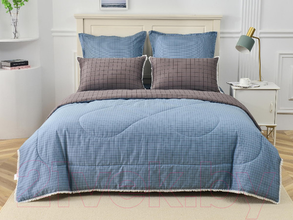 Изображение товара Комплект постельного белья с одеялом Sofi de Marko Бернадетт №86 Евро / Кт-Евро-Бт86