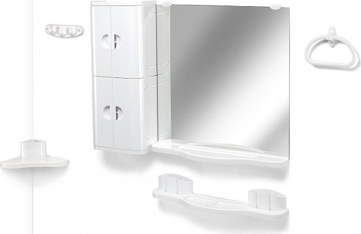 Изображение товара Комплект мебели для ванной Белпласт Элегант с319-2830 (белый)
