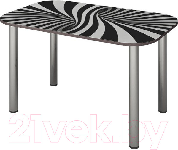 Изображение товара Обеденный стол Senira P-001/01-7195 (хром)