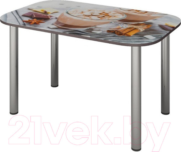 Изображение товара Обеденный стол Senira P-001-02/01-7817 (хром)