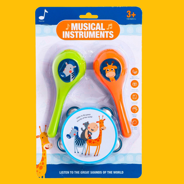 Изображение товара Музыкальная игрушка Sima-Land Зверята / 6980921