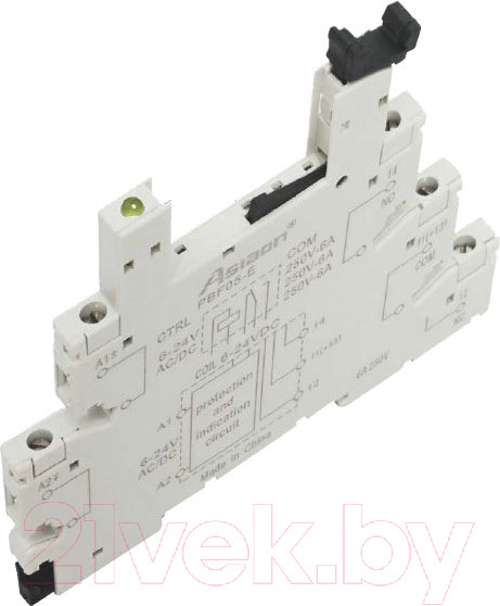 Изображение товара Реле интерфейсное Asiaon HF41F 1CO 6А 230VAC/DC / HF1CO230ACDC