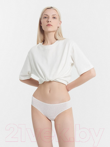 Изображение товара Трусы женские Mark Formelle 412404 (р.106, листочки на сумрачно-белом)