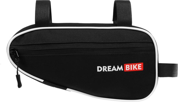 Изображение товара Сумка велосипедная Dream Bike 10276987 (черный/белый)