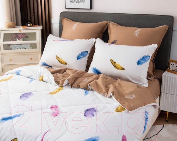 Изображение товара Комплект постельного белья с одеялом Sofi de Marko Бернадетт №45 7Е / Кт-7Е-Бт45