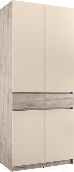 Изображение товара Шкаф Eligard Locarno 2  (дуб монтерей/персидский жемчуг)