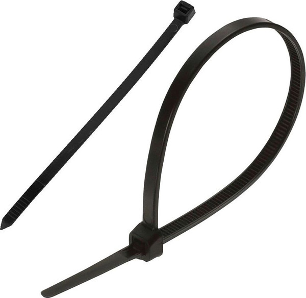 Изображение товара Стяжка для кабеля HeadRock 4х300 / 278-100-4300 (100шт, черный)
