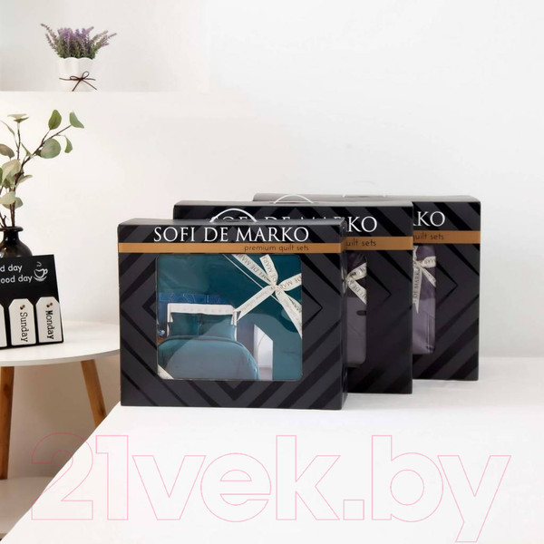 Изображение товара Комплект постельного белья с одеялом Sofi de Marko Нельсон №10 7Е / КТ-7Е-НС10