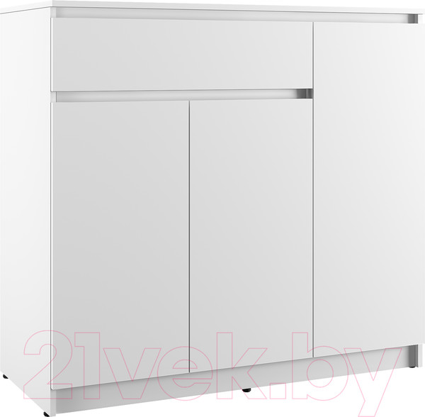 Изображение товара Тумба Eligard Locarno 3  (белый/белый)