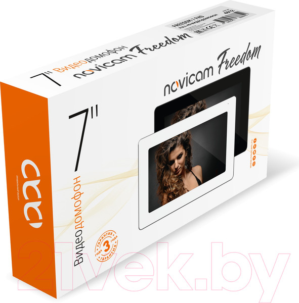 Изображение товара Монитор для видеодомофона Novicam Freedom 7 FHD