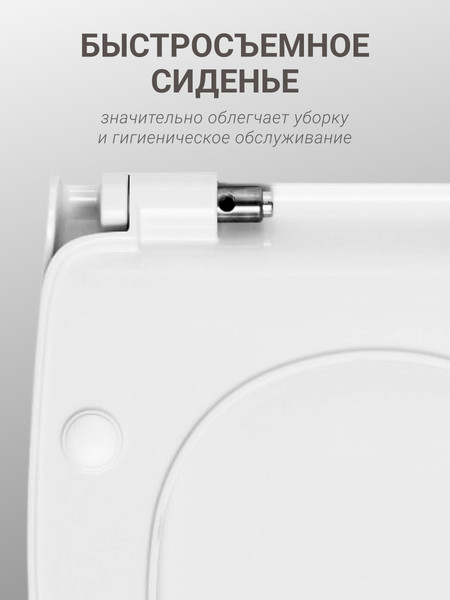 Изображение товара Унитаз подвесной с инсталляцией Santek Борель 1WH501775