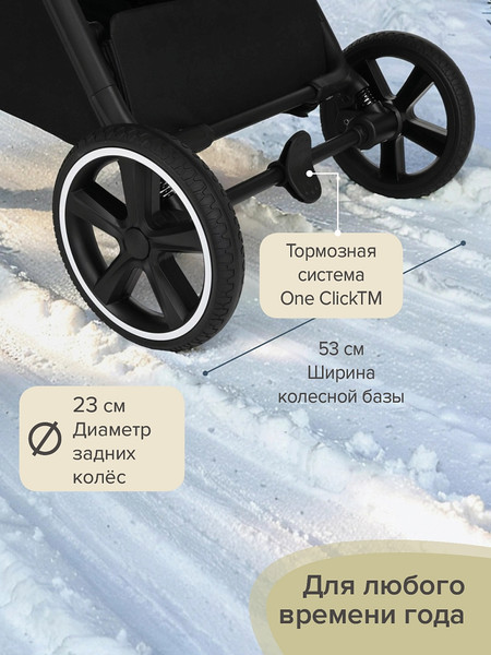 Изображение товара Детская прогулочная коляска Pituso Matrix / MRX 20 (графит)