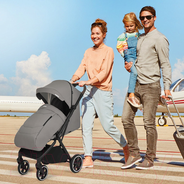 Изображение товара Детская прогулочная коляска Pituso Matrix / MRX 20 (графит)