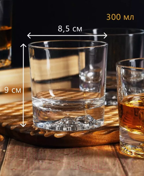 Изображение товара Набор стаканов Glasserie Spirit Of Animals GL012 (4шт)