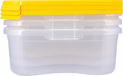 Изображение товара Набор контейнеров Полимербыт Каскад / C68001 (3шт)