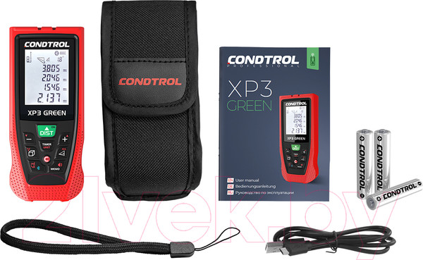 Изображение товара Лазерный дальномер Condtrol XP3 Green (1-4-107)