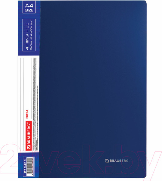 Изображение товара Папка для бумаг Brauberg Extra / 270483 (синий)