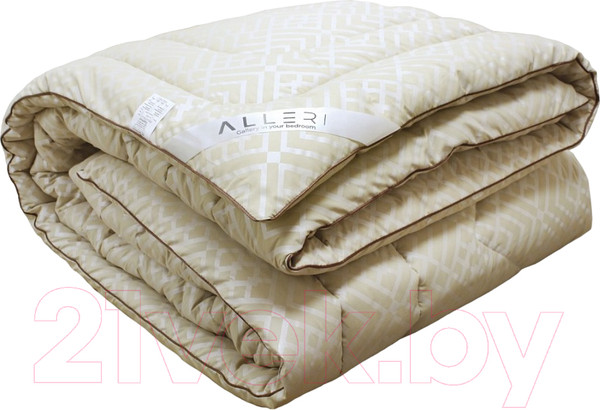 Изображение товара Одеяло Alleri Тик Утолщенное 200x215 (верблюжья шерсть)