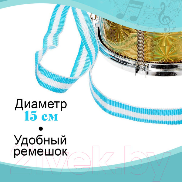 Изображение товара Музыкальная игрушка Sima-Land Барабан. Рок. Бум! XY755-12 / 3694067