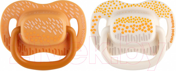 Изображение товара Набор пустышек Canpol Горы / 34/930_yel (2шт)