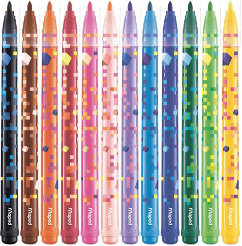 Изображение товара Фломастеры Maped Pixel Party / 845413 (12шт)