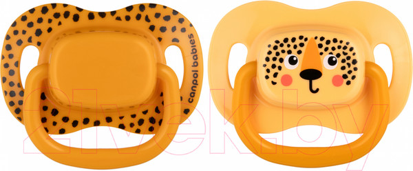 Изображение товара Набор пустышек Canpol BabiesBoo / 34/929_ora (2шт)