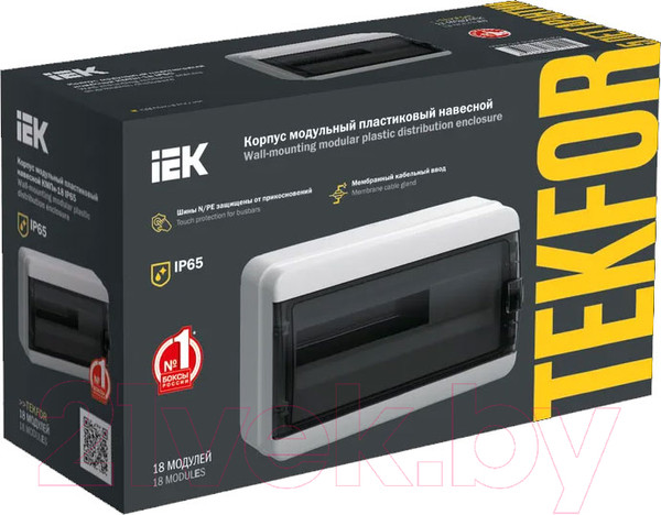 Изображение товара Бокс пластиковый IEK TF5-KP72-N-18-65-K03-K02