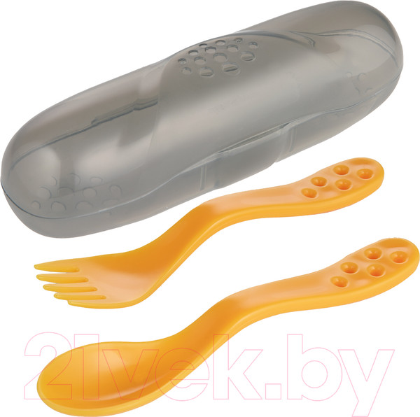 Изображение товара Набор столовых приборов для кормления Canpol 74/019_yel