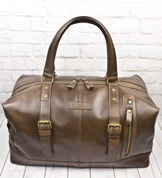 Изображение товара Сумка дорожная Carlo Gattini Premium Campora / 4019-63 (рыже-коричневый)