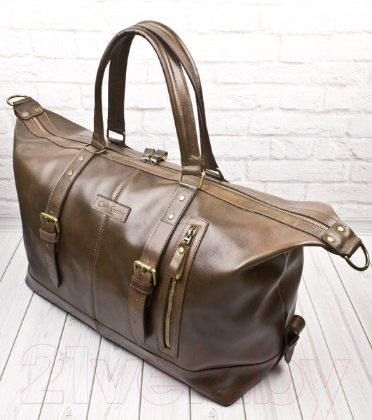 Изображение товара Сумка дорожная Carlo Gattini Premium Campora / 4019-63 (рыже-коричневый)