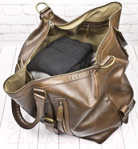 Изображение товара Сумка дорожная Carlo Gattini Premium Campora / 4019-63 (рыже-коричневый)