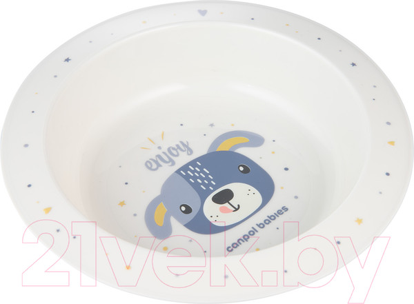 Изображение товара Тарелка для кормления Canpol Cute Animals / 4/412_blu2