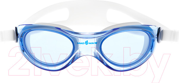 Изображение товара Маска для плавания Mad Wave Panoramic (синий)