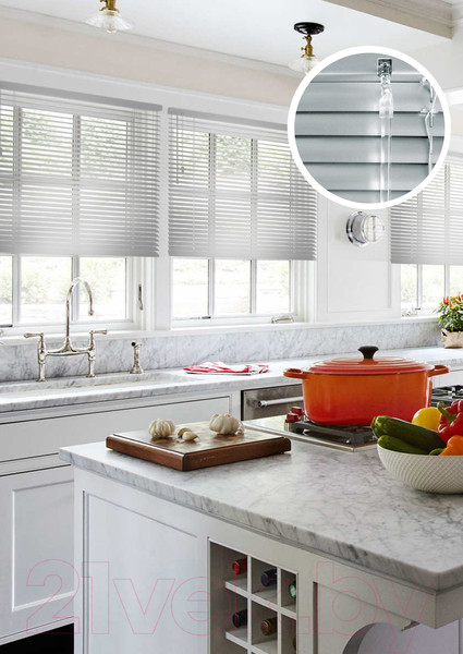 Изображение товара Жалюзи горизонтальные Эскар 70x160 / 5018070160 (серебристый)