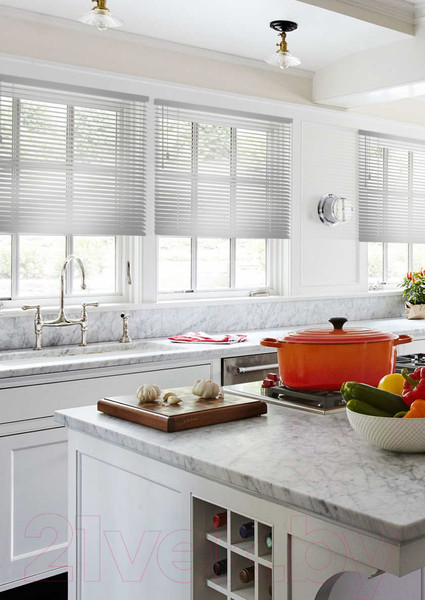 Изображение товара Жалюзи горизонтальные Эскар 80x160 / 5018080160 (серебристый)