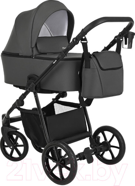 Изображение товара Детская универсальная коляска Pituso Tossa 2 в 1 / TS/50/04 (темно-серый)