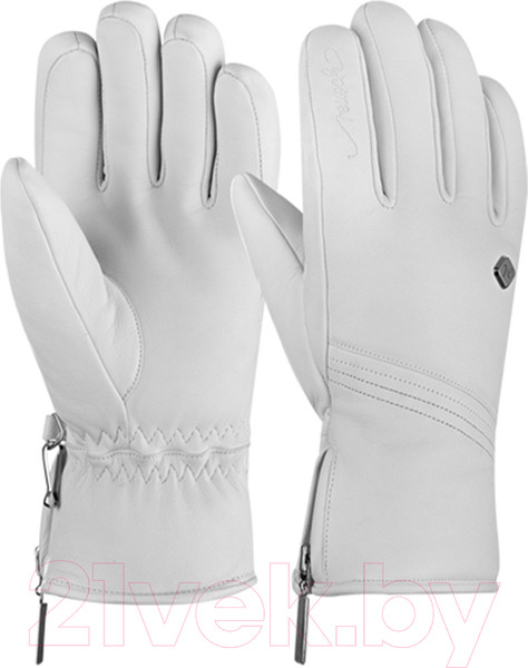 Изображение товара Перчатки лыжные Reusch Camila / 6031120-1103 (р-р 6.5, White/Silver)