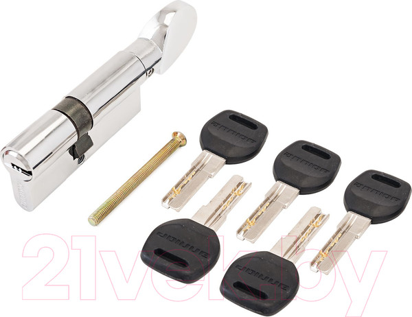 Изображение товара Цилиндровый механизм замка Аллюр HD FG 70-5К CP 30x40G (хром)